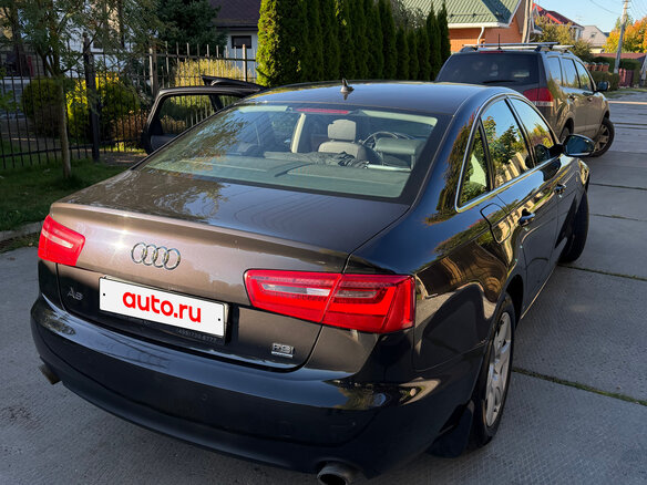 2012 Audi A6 IV (C7), серый, 1450000 рублей - вид 8