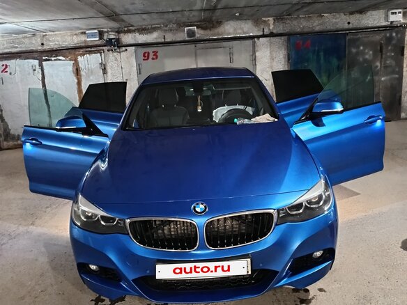 2018 BMW 3 серии Gran Turismo 320d xDrive VI (F3x) Рестайлинг, синий, 2850000 рублей - вид 36