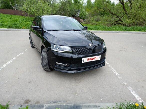 2018 Skoda Rapid I Рестайлинг, чёрный - вид 2