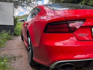 2015 Audi RS 7 I (4G) Рестайлинг, красный, 4400000 рублей, вид 5