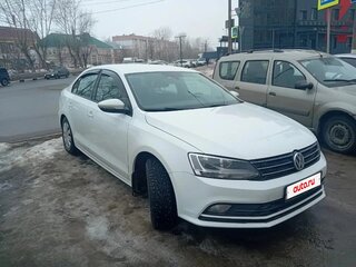2016 Volkswagen Jetta VI Рестайлинг, белый, 1050000 рублей, вид 2
