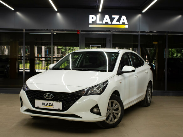 2020 Hyundai Solaris II Рестайлинг, белый, 1400000 рублей