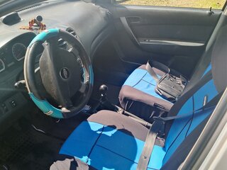 2006 Chevrolet Aveo I, серебристый, 195000 рублей, вид 5
