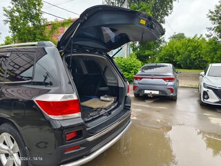 2013 Toyota Highlander II (XU40) Рестайлинг, чёрный, 2300000 рублей, вид 2