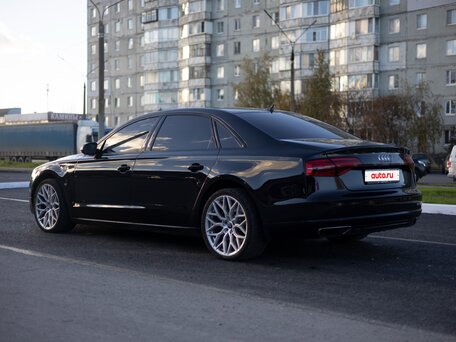 2015 Audi A8 Long III (D4) Рестайлинг, чёрный, 2299000 рублей, вид 5
