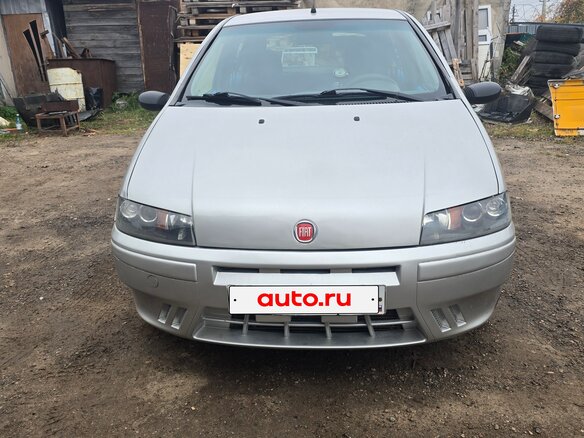 2001 Fiat Punto II, серебристый, 300000 рублей - вид 4