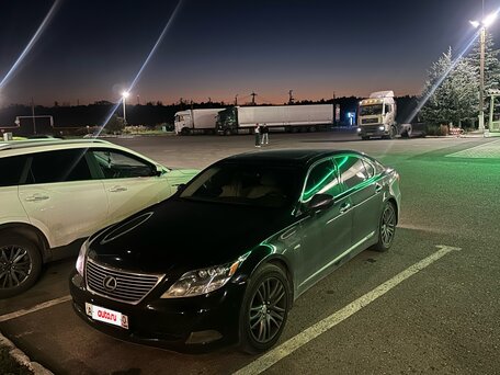 2008 Lexus LS Long 600h L IV, чёрный, 1060000 рублей, вид 1