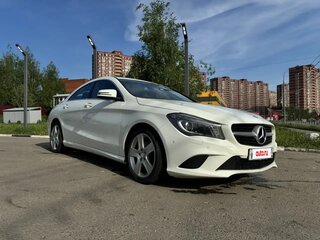 2013 Mercedes-Benz CLA 200 I (C117, X117), белый, 1575000 рублей, вид 2