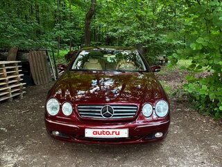 2002 Mercedes-Benz CL-Класс 500 II (C215), красный, 1300000 рублей, вид 2
