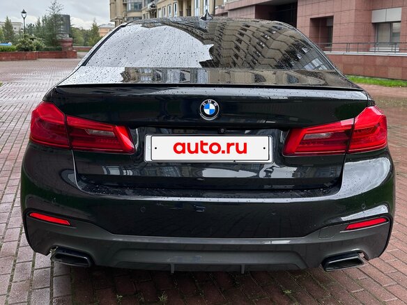 2019 BMW 5 серии 520d xDrive VII (G30/G31/G38), чёрный - вид 5