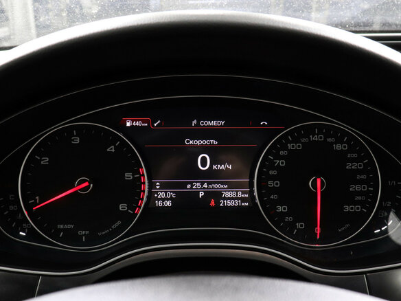 2017 Audi A6 IV (C7) Рестайлинг, чёрный - вид 10
