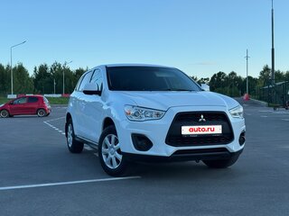2015 Mitsubishi ASX I Рестайлинг, белый, 1200000 рублей, вид 1