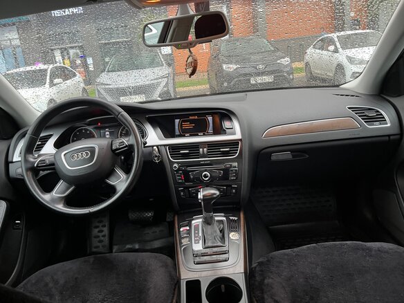 2015 Audi A4 IV (B8) Рестайлинг, серый, 1350000 рублей - вид 8