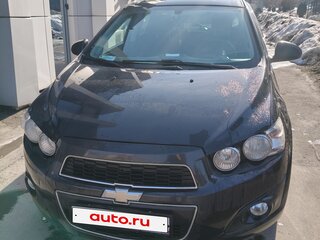 2012 Chevrolet Aveo II, чёрный, 530000 рублей, вид 2