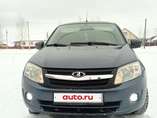 2015 Lada (ВАЗ) Granta I, серый, 450000 рублей, вид 1