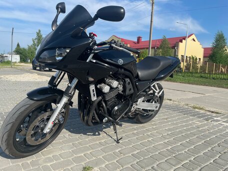 2003 Yamaha FZS600 Fazer, чёрный, 399999 рублей, вид 4