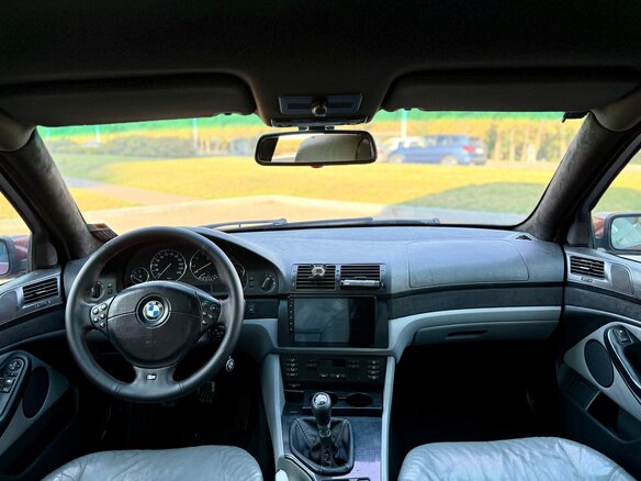 1996 BMW 5 серии 523i IV (E39), красный, 680000 рублей - вид 12