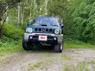 2001 Suzuki Jimny Kei car III, зелёный, 750000 рублей, вид 1