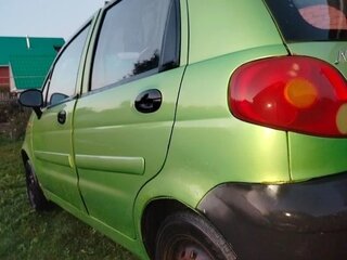 2006 Daewoo Matiz I Рестайлинг, зелёный, 165000 рублей, вид 4