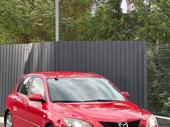 2006 Mazda 3 I (BK) Рестайлинг, красный, 550000 рублей - вид 1