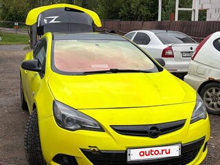 2013 Opel Astra GTC J Рестайлинг, жёлтый, 1000000 рублей, вид 5