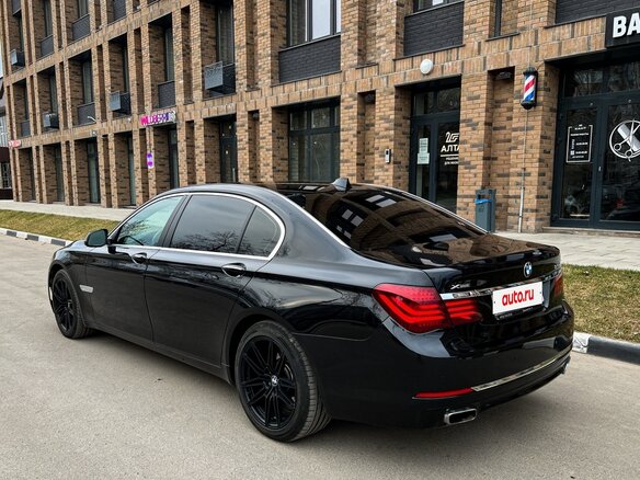 2014 BMW 7 серии Long 750Li xDrive V (F01/F02/F04) Рестайлинг, чёрный, 1650000 рублей - вид 5
