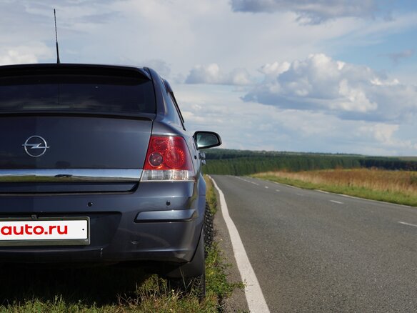 2008 Opel Astra H Рестайлинг, синий, 435000 рублей - вид 6