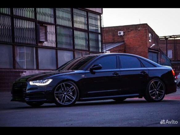2013 Audi A6 IV (C7), чёрный, 2200000 рублей - вид 4