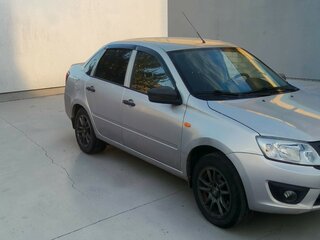 2014 Lada (ВАЗ) Granta I, серебристый, 370000 рублей, вид 1