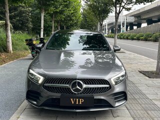 2022 Mercedes-Benz A-Класс 180 Long IV (W177) Рестайлинг, серый, 1800000 рублей, вид 2