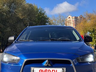 2011 Mitsubishi Lancer X Рестайлинг, синий, 850000 рублей, вид 1