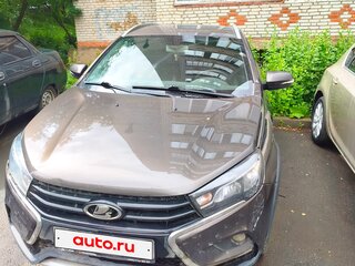 2019 Lada (ВАЗ) Vesta SW Cross I, коричневый, 950000 рублей, вид 3