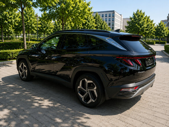 2023 Hyundai Tucson SWB IV, чёрный - вид 2