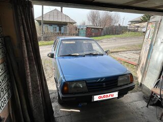 1996 Lada (ВАЗ) 21099, синий, 400000 рублей, вид 2
