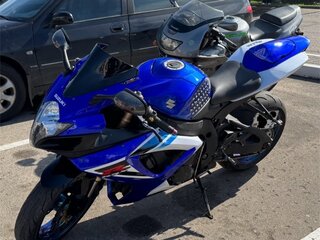 2006 Suzuki GSX-R 600, синий, 510000 рублей, вид 2