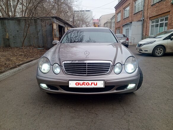 2004 Mercedes-Benz E-Класс 200 III (W211, S211), бежевый, 850000 рублей - вид 11