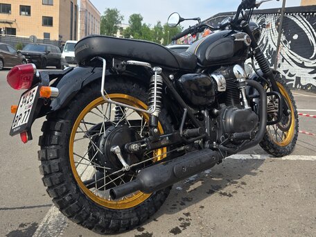 2013 Kawasaki W 800, чёрный, 495000 рублей, вид 3