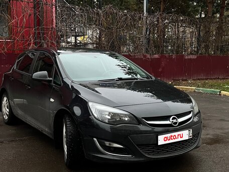 2012 Opel Astra J, чёрный, 920000 рублей, вид 1