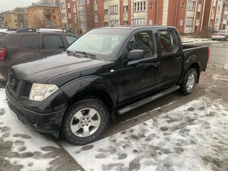 2007 Nissan Navara (Frontier) III (D40), чёрный, 840000 рублей, вид 1
