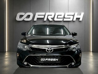 2017 Toyota Camry VII (XV50) Рестайлинг 2, чёрный, 2870000 рублей, вид 3