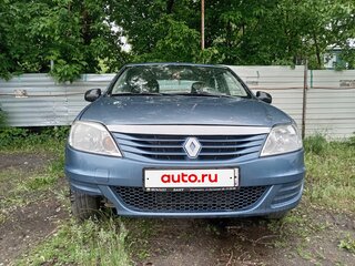 2012 Renault Logan I Рестайлинг, синий, 440000 рублей, вид 1