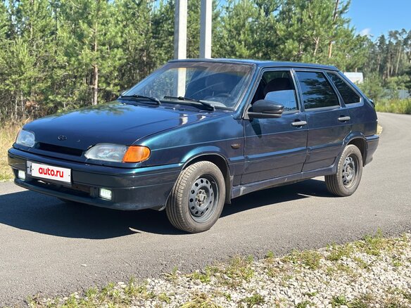 2007 Lada (ВАЗ) 2114, зелёный, 185000 рублей