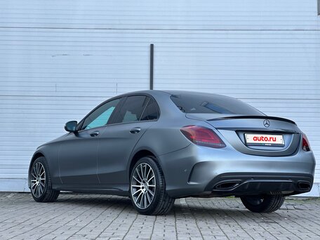 2019 Mercedes-Benz C-Класс 200 IV (W205) Рестайлинг, серый, 4500000 рублей, вид 5