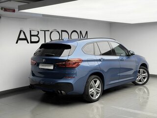 2018 BMW X1 20i xDrive II (F48), синий, 2642000 рублей, вид 4