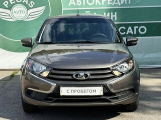 2019 Lada (ВАЗ) Granta I Рестайлинг, коричневый, 635000 рублей, вид 3