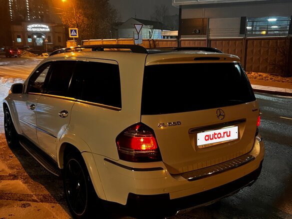 2008 Mercedes-Benz GL-Класс 500 I (X164), белый, 1850000 рублей - вид 5