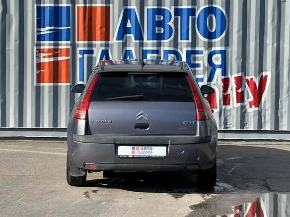 2007 Citroen C4 I, серый - вид 4