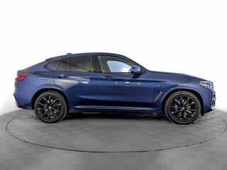 2020 BMW X4 30d II (G02), синий, 4785000 рублей, вид 4