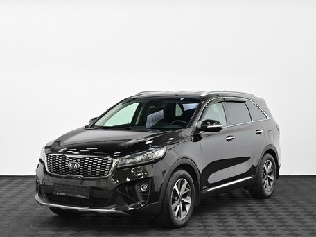 2018 Kia Sorento III Prime Рестайлинг, чёрный, 2075000 рублей, вид 3