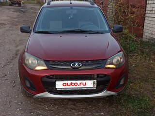 2015 Lada (ВАЗ) Kalina Cross II, красный, 370000 рублей, вид 2